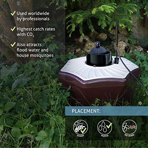 BIOGENTS BGMosquitaire CO2 Outdoor Mosquito Trap + BGSweetscent