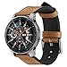 Spigen Retro Fit Designed For Samsung Galaxy Watch 3 45mm Band Strap (2020) / Galaxy Watch 46mm Band (2018) / OnePlus Watch Band/Gear S3 Frontier Band / S3 Classic Band Strap - Brown