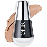 OFIR Skin Satin Medium Coverage Foundation | Buildable, Non-Creasing Finish | Vegan, Cruelty-Free, Paraben-Free Makeup | Blue Light Protection | 1 FL OZ (Sesame - Light Neutral)