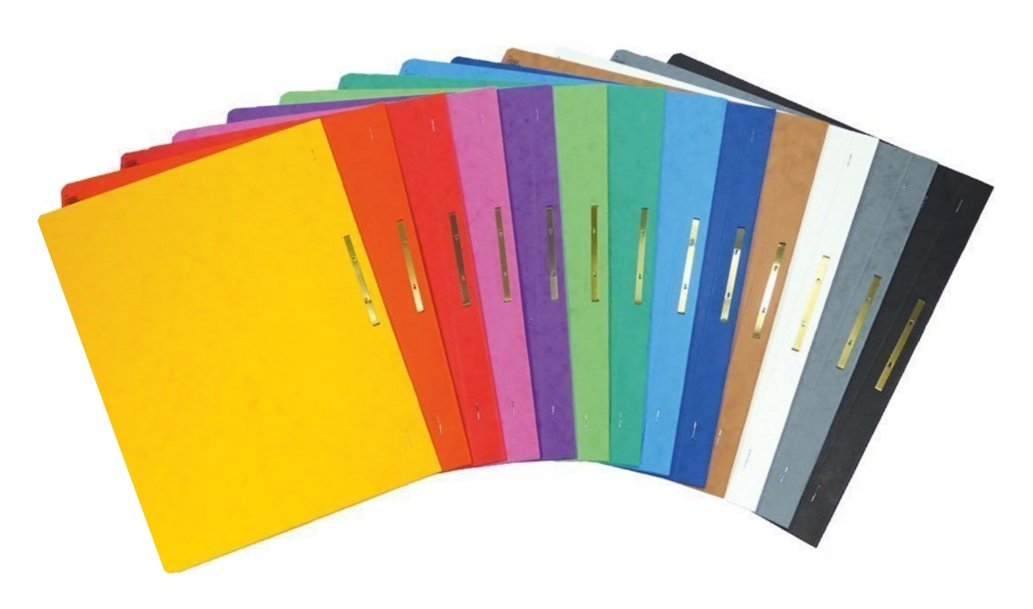 Fountain Snapper Papphefter 13 colors extra strong 375g, 13er Pack, Farb Mix, 1