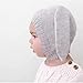 YJYdada Baby Toddler Kids Boy Girl Warm Knitted Caps Crochet Rabbit Ear Beanie Hat Winter (grey)