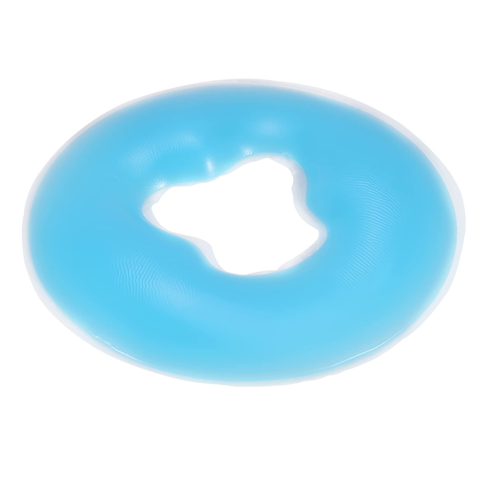 Wakects Silicone Gel Face Massage Table 4 Colors Reusable,Spa Beauty Salon Skin Care Soft Overlay Face Relaxation Soft Cushion Pillow Salon SPA Cushion(Sky blue)