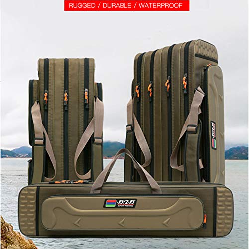 HAOLIN Angelrute Träger Angelrute Werkzeuge Aufbewahrungstasche Reel Case Organizer Angelausrüstung Angelgerät… – Bild 5