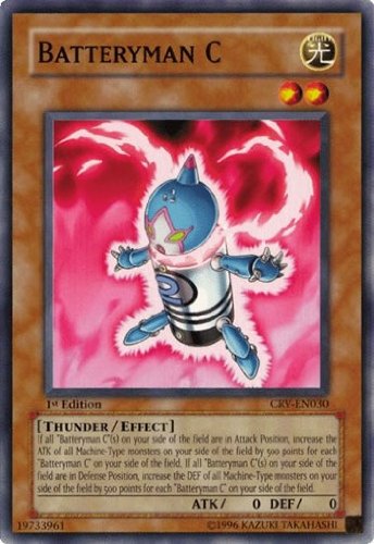 Yu-Gi-Oh! - Batteryman C (CRV-EN030) - Cybernetic Revolution - Unlimited Edition - Common