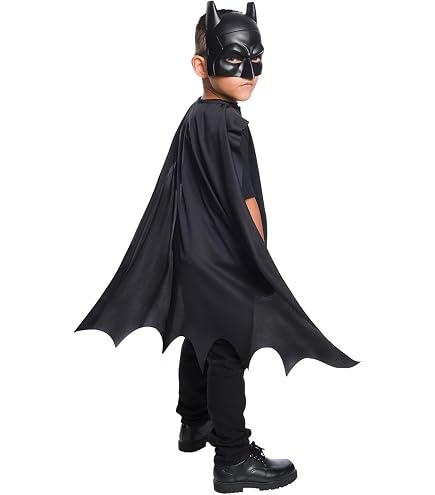 Rubie's The Batman Deluxe Muscle Chest Child's Costume - Small Size With Cape, Belt & Boot Tops | Boys Superhero Dress-Up Outfit - View #2