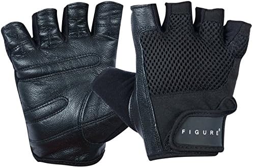 FIGURE Cross Training Gloves and Workout Weight Gloves for Women and Men. Gym Gloves with -Free- Lifting Straps. Lifting Gloves with Leather Palm which is Perfect for Pull-ups and Bodybuilding.