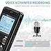 EVISTR 16gb Digital Voice Recorder Line in - Portable Recorders Lectures Voice Activated Recording Device Playback, USB Rechargeable