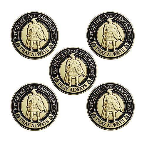 Put On The Whole Armor of God Lapel Pins for Men 1.18