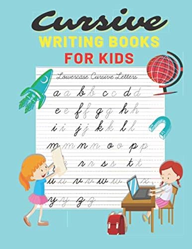 Cursive writing books for kids: Cursive Letter Tracing - 110 Pages