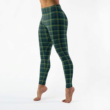 dark green plaid pants womens