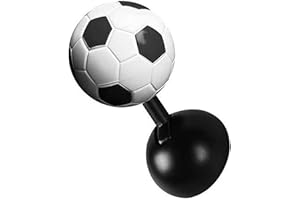 ESPETIO Car Joystick Starter Cover Soccer Push to Start Accessories, Car Starter Engine Start Stop Button Cover, Cool Car Accessories Interior Decor Push to Start Button Rocker(Black)