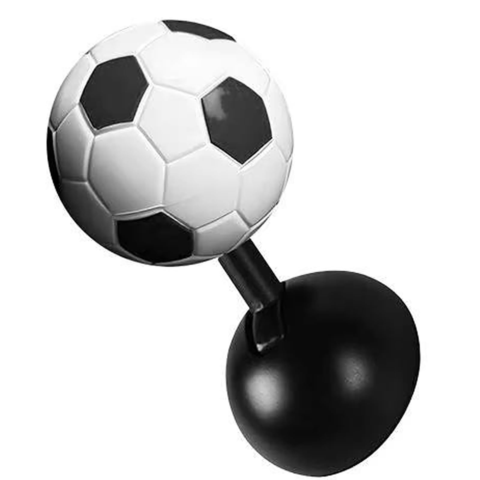 Photo 1 of Car Joystick Starter Cover Soccer Push to Start Accessories, Car Starter Engine Start Stop Button Cover, Cool Car Accessories Interior Decor Push to Start Button Rocker(Black)