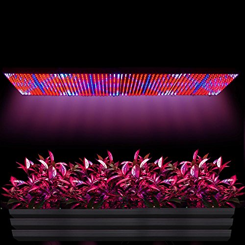 Yescom 4pcs Indoor 225 LED Bulbs Grow Light Panels Hydroponics Plant Lamps Blue Red Orange White