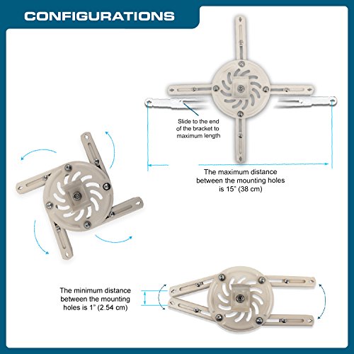 2 QualGear+QG+PM+002+WHT+S+Projector+Ceiling+Accessory