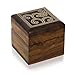 ShalinIndia Indian Wooden Box for Jewelry - Wood Trinket Box - Perfect for Rings, Earrings, Toe Rings & Cuff Links