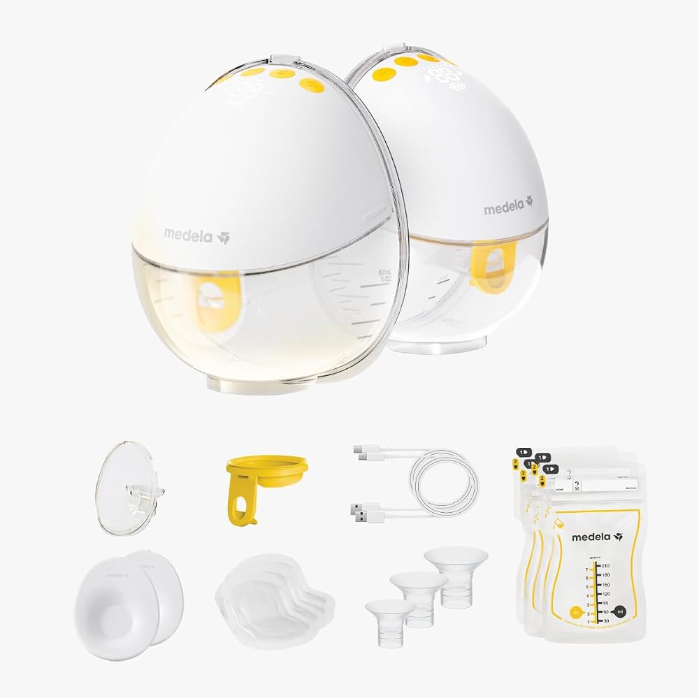 Medela Motion InBra Wearable Electric Breast Pump with Storage Bag
