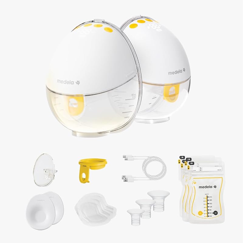 Medela Motion InBra Wearable Electric Breast Pump with Storage Bag