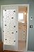 DUOFIRE Window Film Privacy Window Film Frosted Glass Film No Glue Static Cling Glass Film Anti-UV Window Sticker for Bathroom Bedroom Living Room (Black Flower-DP014B, 35.4in. x 78.7in.)