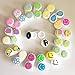 Contact Lens Case, 18 Super Fun Designs (Pack of 18)