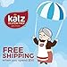 Katz Gluten Free Sea Salt Caramel Donuts | Dairy Free, Nut Free, Soy Free, Gluten Free | Kosher (1 Pack of 6 Donuts, 10.5 Ounce)