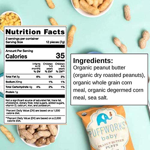 best peanut butter puffs for babies