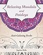 Relaxing Mandala and Paisleys: Anti-Stress Coloring Books (Relaxing Mandala and Art Book Series)