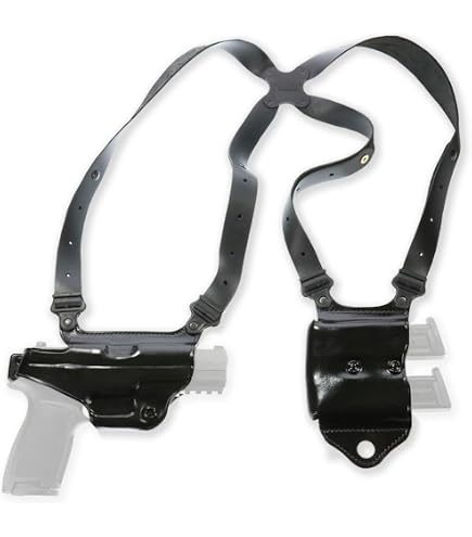 Amazon.com : Galco Miami Classic Shoulder Handgun System Leather