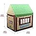 Kids Play Tent for Boys and Girls - Indoor / Outdoor Pop-Up Tent Playhouse, Roll-Up Doors and Window and Removable Floor Panel (Clubhouse)