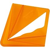 POWERTEC Plastic Center Finder Tool for 8 inch Square, Round, Octagon and 5-3/4 inch Hexagon, Measuring Tools for Dowels Drilling on Drill Press, Wood Lathe, Woodworking, Carpenter (71080)