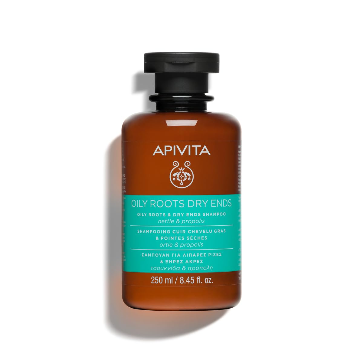 Apivita Shampoo For Oily Roots And Dry Ends Nettle & Propolis 250ml