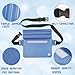 Fireproof Money & Document Bag, Moko Fire & Water Resistant Large Cash & Envelope Holder