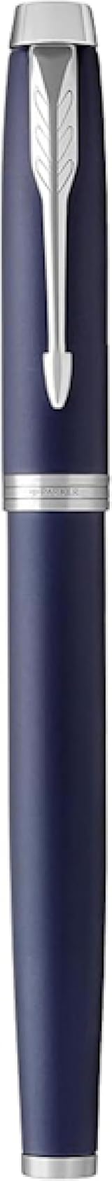 Parker IM Rollerball Pen Matte Blue Fine Point Black Ink Gift Box view 4