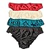 Paradise Silk Women's Pure Silk Pantie Economic Pack (Pack of 4) S M L XL XXL
