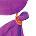 Trunki Kid’s Travel Neck Pillow with Magnetic Child’s Chin Support - Yondi Small Ollie Owl (Purple)