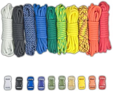Paracord Planet 550lb 7 strand cord for camping fishing hiking and survival