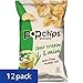 Popchips Potato Chips, Sour Cream & Onion Potato Chips, (3.5 oz Bags), Gluten Free Potato Chips, Low Fat, Kosher (Pack of 12)
