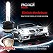 Roadi HID Xenon Replacement Bulbs - D2S - D2C - D2R - 6000K - Bright White(1 Pair) - 2 Year Warranty