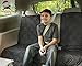 Parachute Pet Bench Car Seat Protector For Up To 3 Seatbelts With Removable Zipper - Non-Slip Backing & A Lifelong Promise (Black Zipper). Also Available In Black Bench.