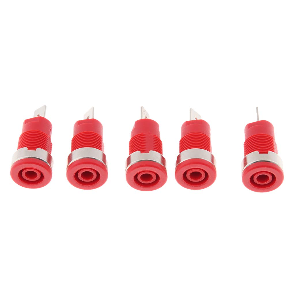 Elegant Essence 5pcs 4mm Banana Jack Panel Mount Amazon.in Electronics