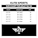 Elite Sports BJJ GI for Men IBJJF Kimono BJJ Jiujitsu GIS W/Preshrunk Fabric & Free Belt (See Special Sizing Guide)