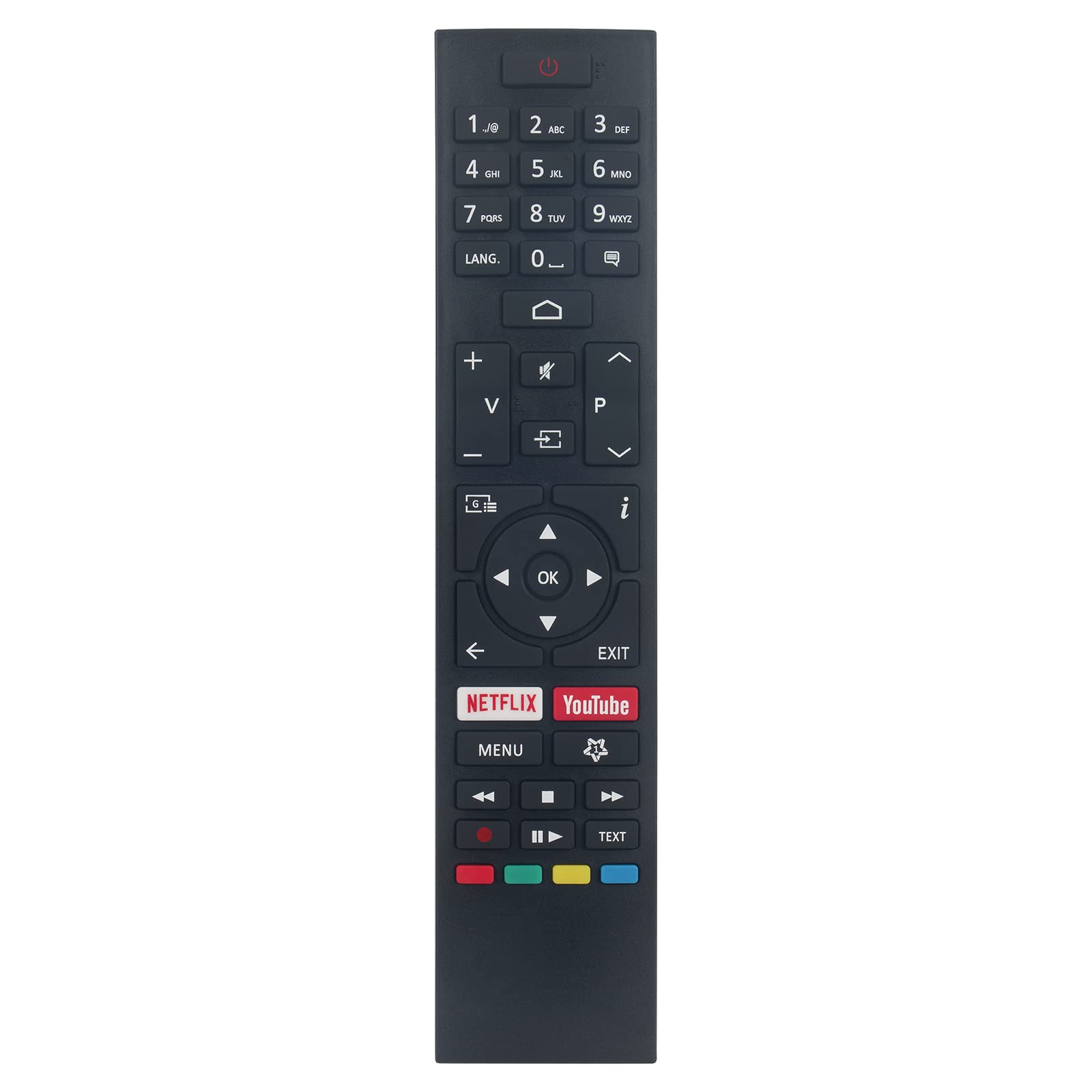 VINABTY 2IN1 CT-8557 RC43157 Replacemet Remote Control fit for Toshiba/Hitachi TV 50UA2063DG 43UA2063DG 65UA2063DG 58UA2063DG 55UA2063DG 43UA2063DGL 50FIT25HAK6150 58HAK5750 32HAE2250 43HAE4251