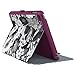 Speck Products StyleFolio Case and Stand for iPad mini 4, Vintage Bouquet/Nickel Grey/Boysenberry Purple