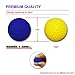 HeadShot Ammo Foam Balls for Toy Gun - 110 Rounds Refill Pack of Bullets Compatible with Nerf Rival Guns – Blue