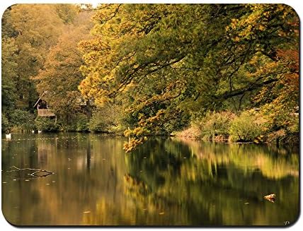 Boathouse at Winkworth Arboretum - Customized Rectangle Non-Slip Rubber Mousepad Gaming Mouse Pad 8.6"x7.1"(22cmx18cm)