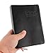 Cobee Notebook A5 Black PU Leather Vintage Bible Diary for Travel Home Office and School