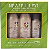 Pureology Fullfyl Travel Set: Shampoo 1.7 Oz, Conditioner 1.7 Oz, Densifying Spray 1 Oz.