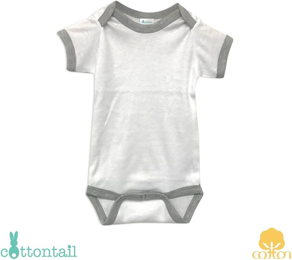 gray baby onesie