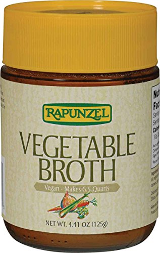 Rapunzel Pure Organic Vegetable Soup Broth, 4.41-Ounce (Pack of 6)