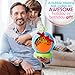 Automatic Bubble Blower – Bubble Machine for Birthday Party, Fun Outdoor Activities, Weddings – Non-Toxic, High Quality Plastic, Portable – High Output Machine + BONUS Wands & Dip Tray by Duddy