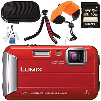 Buy Panasonic Lumix Dmc Ts30 Digital Camera 16gb Red Online At Low Price In India Panasonic Camera Reviews Ratings Amazon In